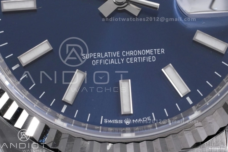 Edition DateJust Stick Bracelet Unisex Best 36 Dial 560 Steel SH 126234 Clean 1:1 on Blue 904L Jubilee 0214